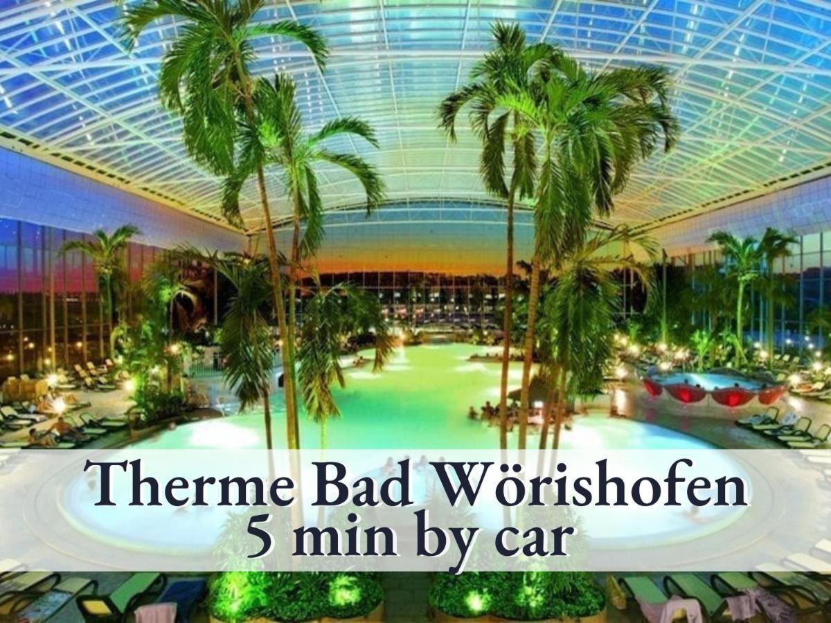 Sehr Gemuetliche Ferienwohnung In Bester Lage Mit Grossem Sonnenbalkon L Innenstadtnaehe L 1 Minute Zum Bahnhof L Kueche L Tv L Free-Wlan L Willkommen Im Hallo!-Apartment 8 Bad Wörishofen Kültér fotó